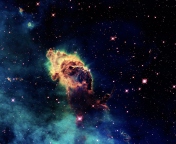 Screenshot №1 pro téma Galactic Clouds 176x144