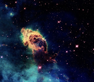 Galactic Clouds - Obrázkek zdarma pro 128x128