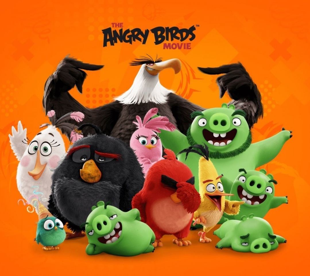 Обои Angry Birds the Movie Release by Rovio 1080x960