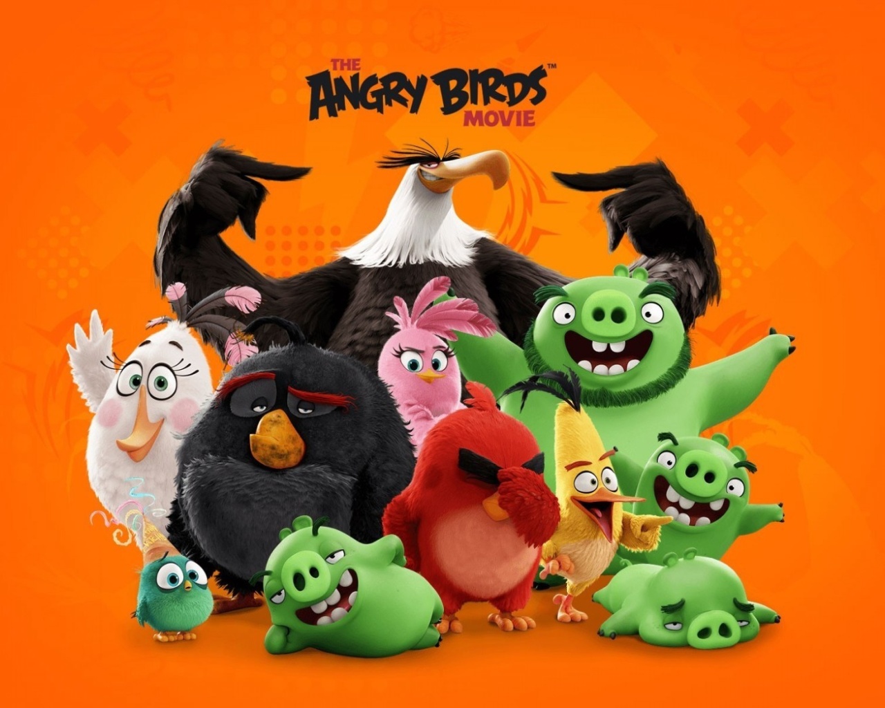 Screenshot №1 pro téma Angry Birds the Movie Release by Rovio 1280x1024