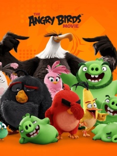 Sfondi Angry Birds the Movie Release by Rovio 240x320