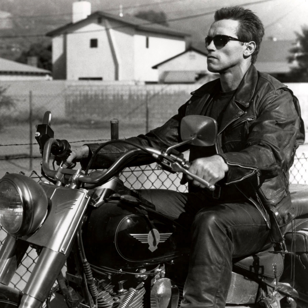 Das Terminator 2 Arnold Schwarzenegger Wallpaper 1024x1024