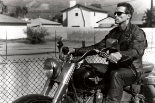 Terminator 2 Arnold Schwarzenegger - Obrázkek zdarma pro Fullscreen Desktop 1400x1050