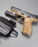 Обои Pistols Heckler & Koch 9mm 128x160