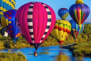 Colorful Air Balloons - Obrázkek zdarma 