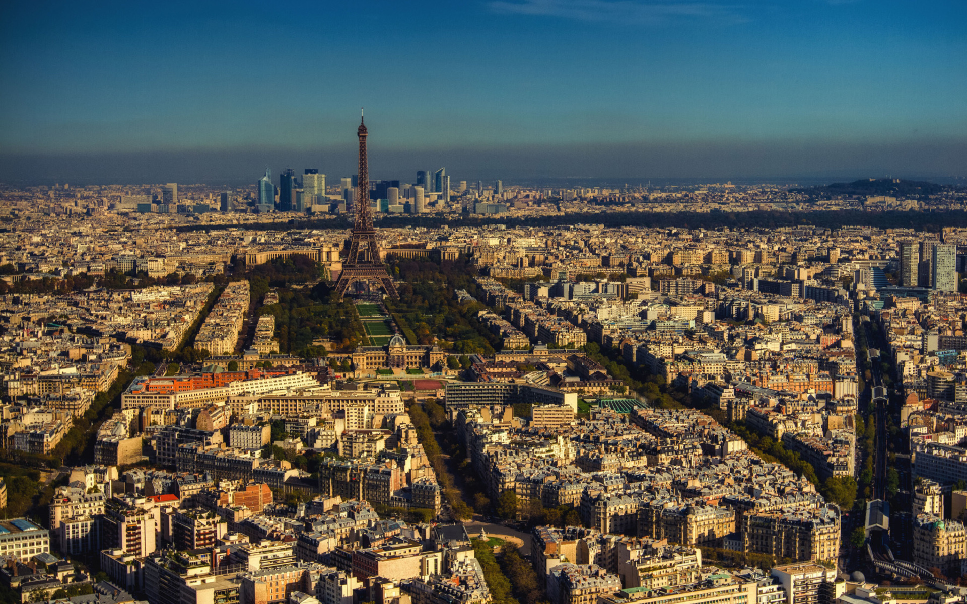 Das Paris Panoramic Wallpaper 1920x1200