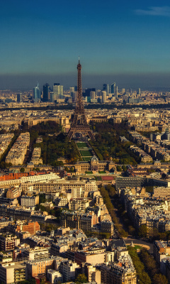 Das Paris Panoramic Wallpaper 240x400