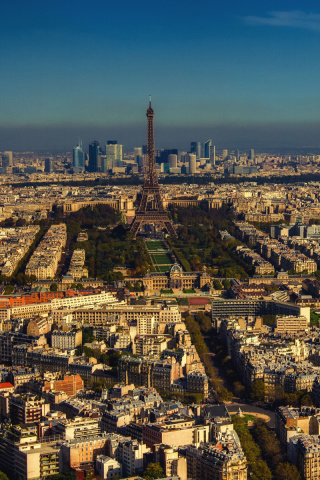 Paris Panoramic wallpaper 320x480