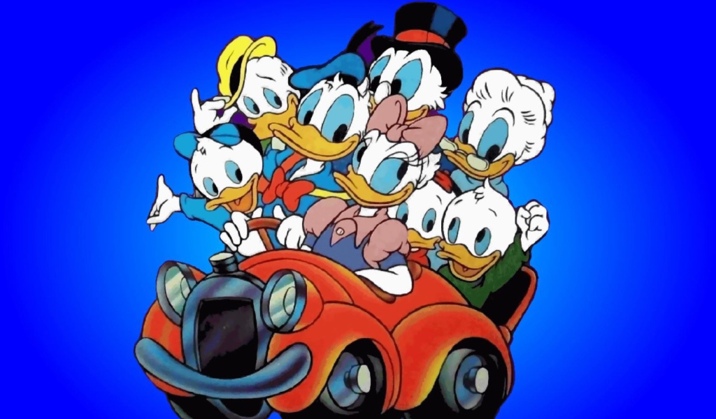 Screenshot №1 pro téma Donald And Daffy Duck 1024x600