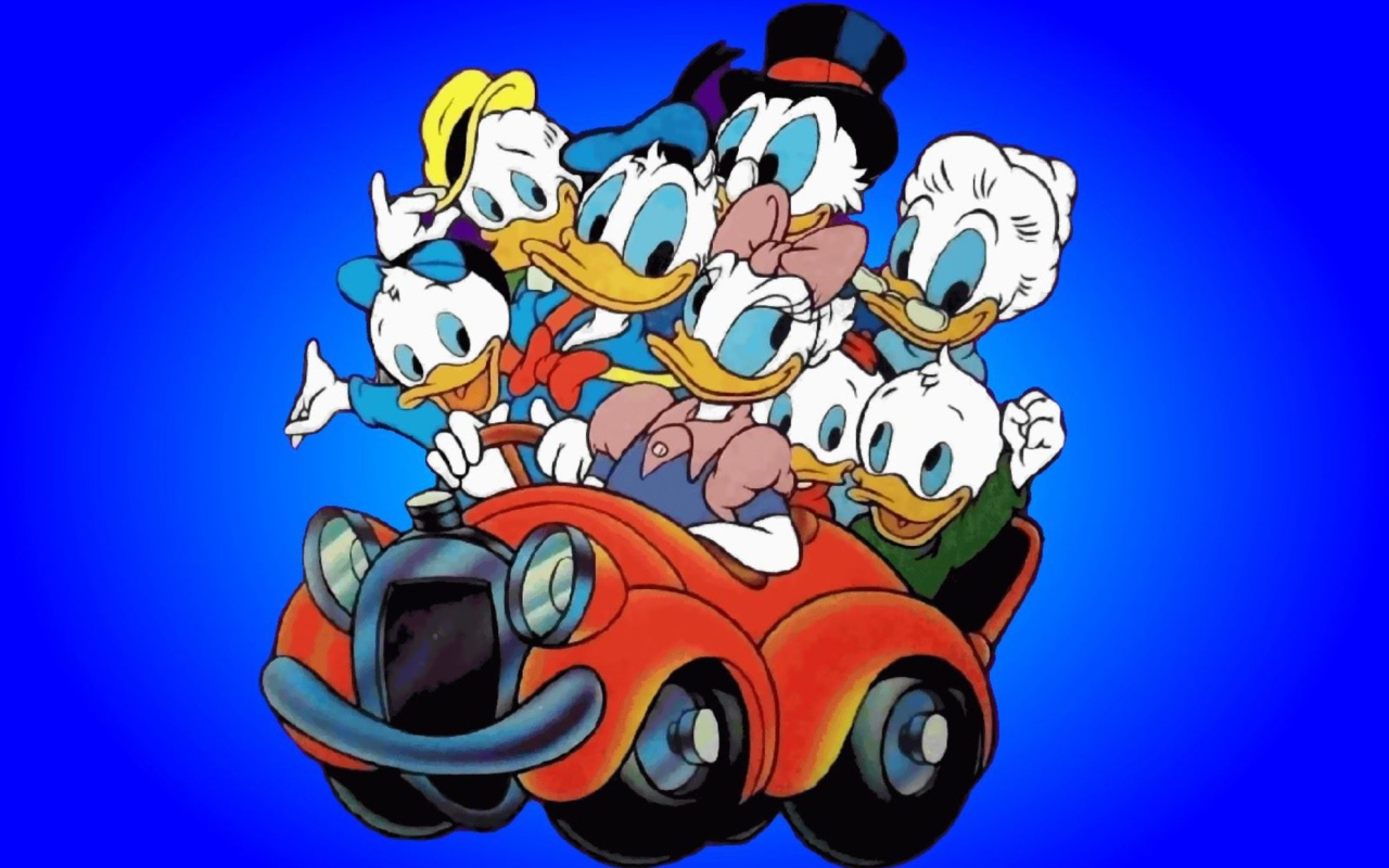 Screenshot №1 pro téma Donald And Daffy Duck 1280x800