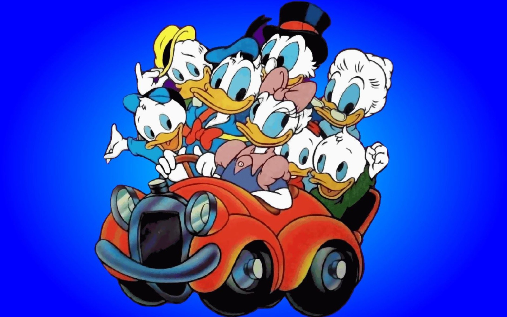 Das Donald And Daffy Duck Wallpaper 1680x1050