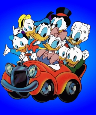 Donald And Daffy Duck - Obrázkek zdarma pro iPhone 6 Plus