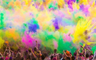 Festival Of Color sfondi gratuiti per Samsung Galaxy Nexus