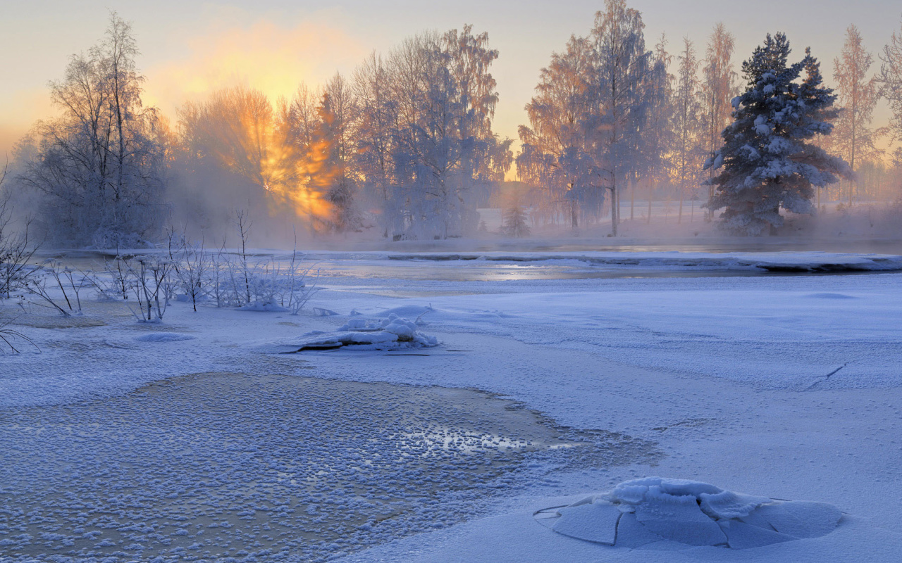 Frosty February screenshot #1 1280x800