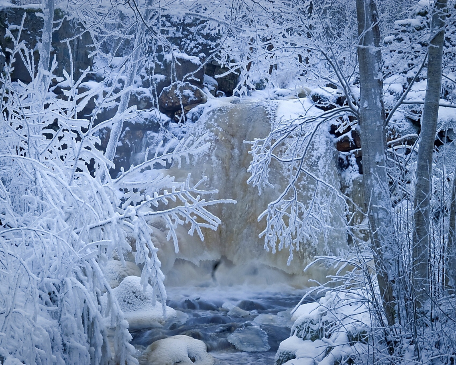 Das Winter in Norway Wallpaper 1600x1280
