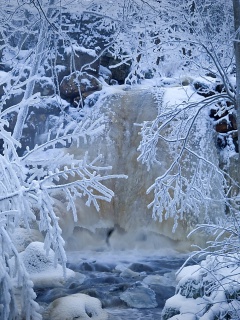Winter in Norway screenshot #1 240x320