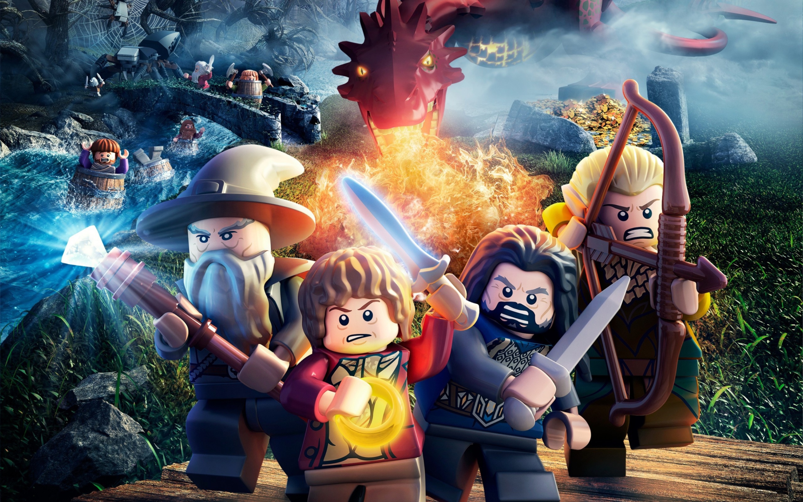 Screenshot №1 pro téma Lego The Hobbit Game 2560x1600