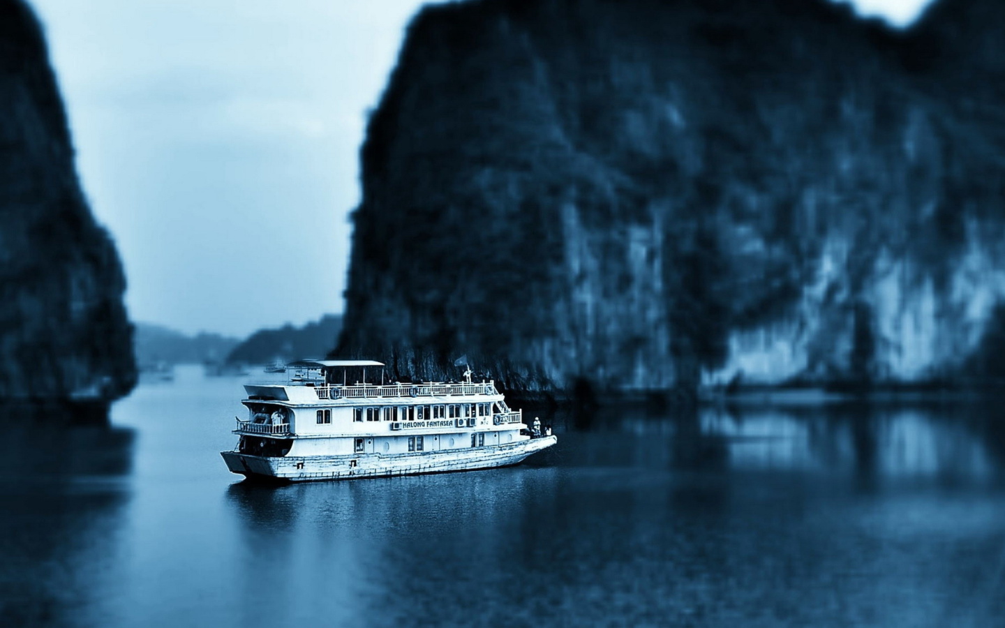Screenshot №1 pro téma Ha Long Bay in Vietnam 1440x900