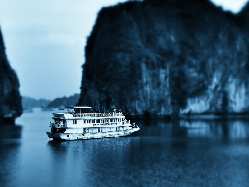 Screenshot №1 pro téma Ha Long Bay in Vietnam 800x600