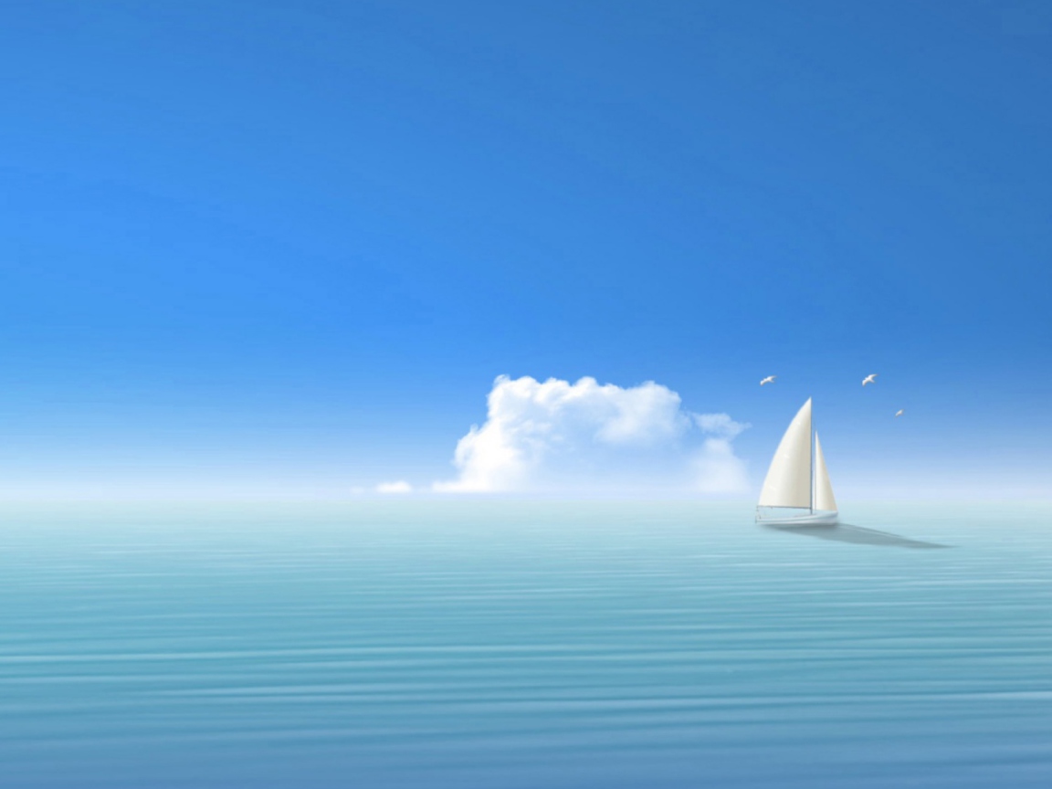 Sailboat screenshot #1 1152x864