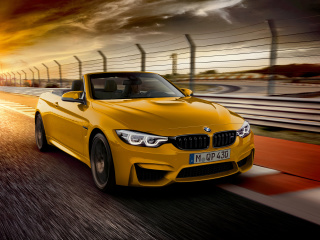 Обои BMW M4 Convertible 320x240