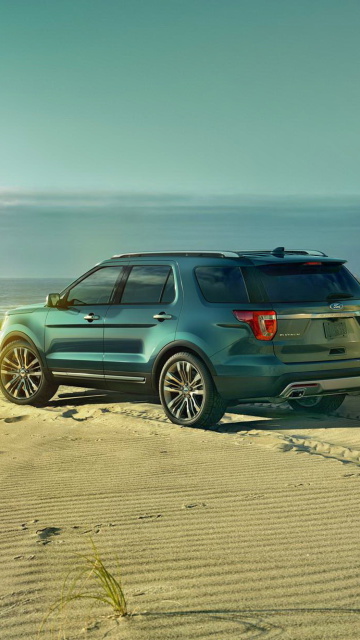 Das Ford Explorer Wallpaper 360x640