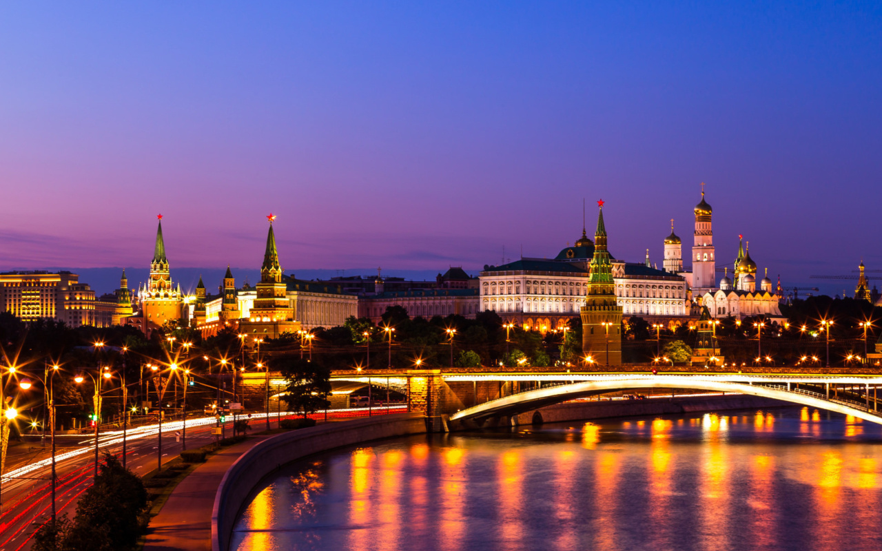 Fondo de pantalla Moscow Kremlin 1280x800