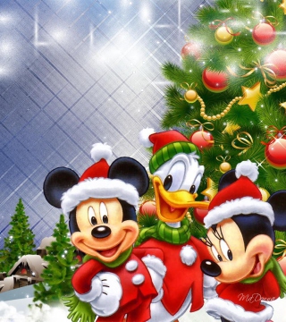 Обои Mickey's Christmas на iPad