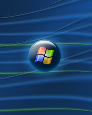 Blue Windows Vista - Obrázkek zdarma pro Nokia C2-03