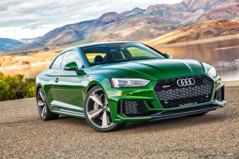 Sfondi Audi Coupe RS5 480x320