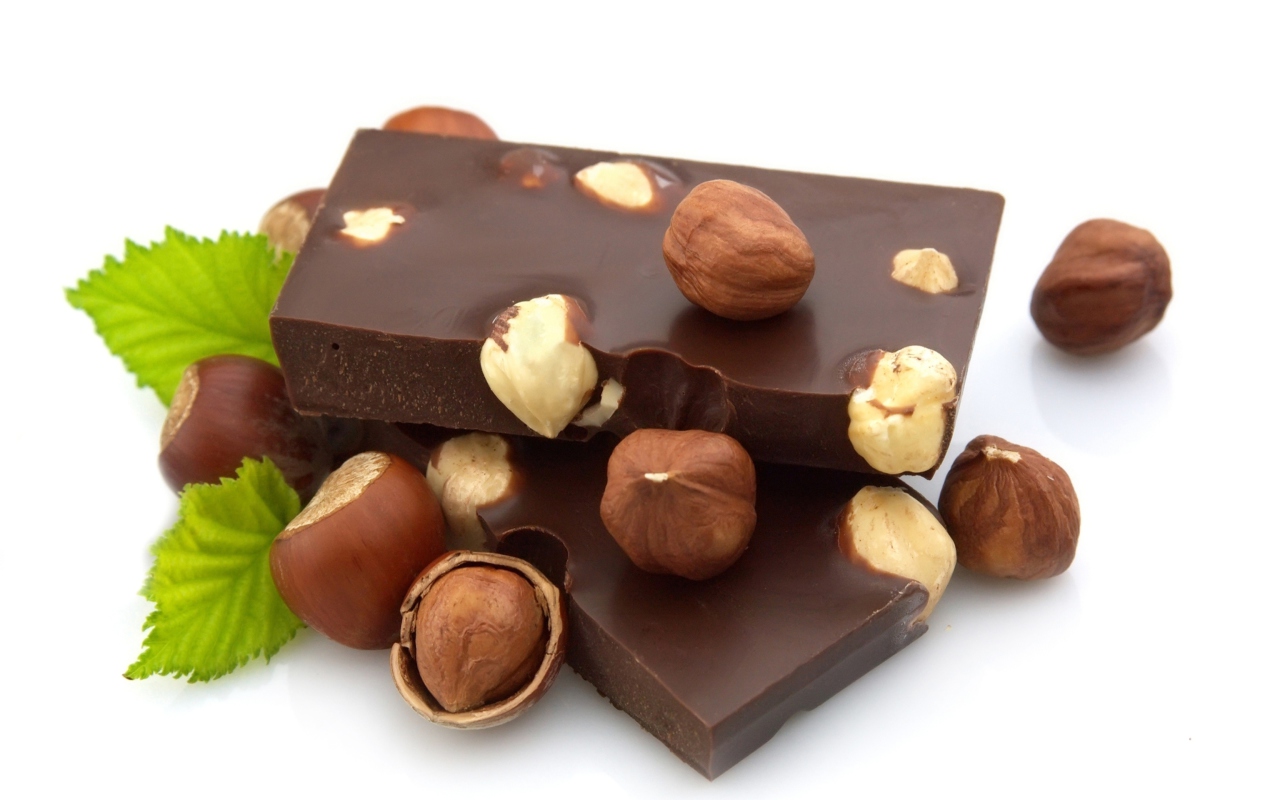 Screenshot №1 pro téma Chocolate With Hazelnuts 1280x800