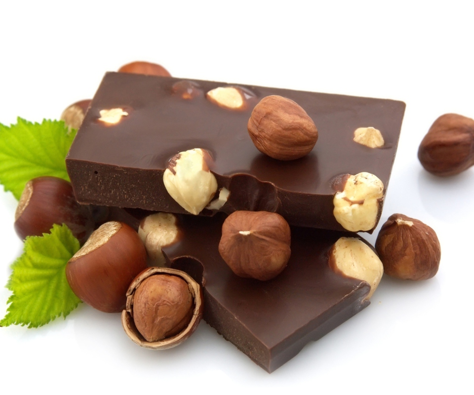 Screenshot №1 pro téma Chocolate With Hazelnuts 960x800