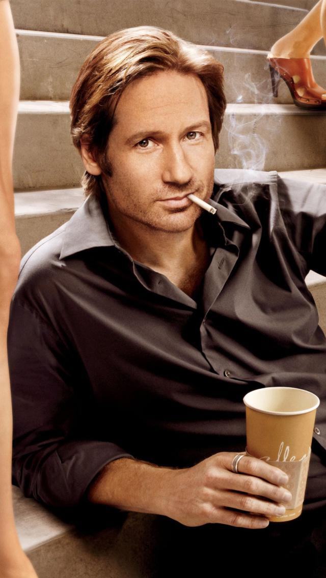 Das Californication TV Series with David Duchovny Wallpaper 640x1136