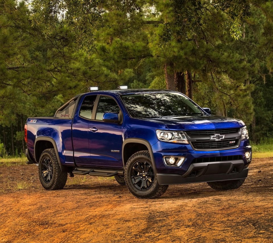 Обои Chevrolet Colorado Z71 2016 960x854