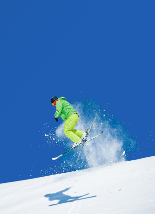 Extreme Skiing - Obrázkek zdarma pro Nokia C-5 5MP