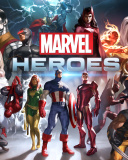 Marvel Comics Heroes wallpaper 128x160