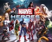 Fondo de pantalla Marvel Comics Heroes 176x144