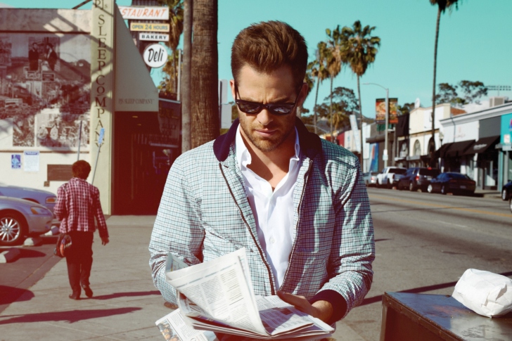 Screenshot №1 pro téma Chris Pine