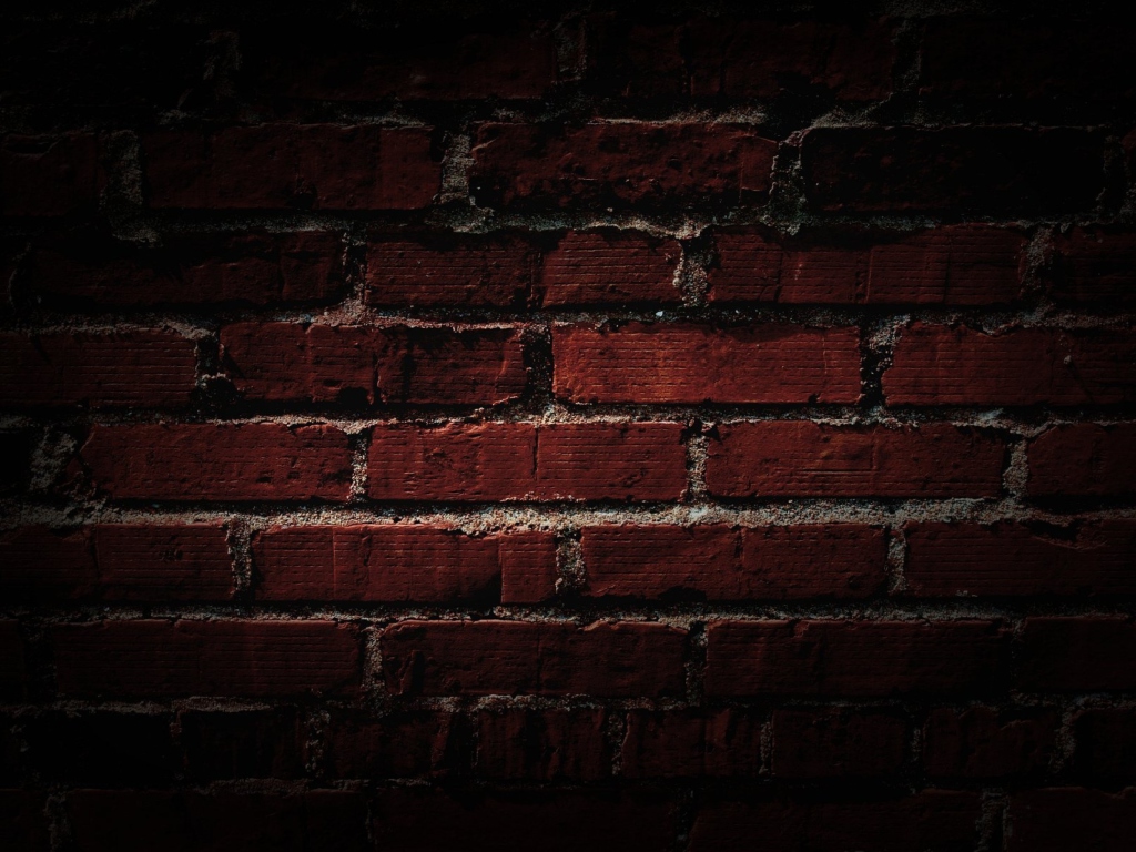 Das Red Brick Wall Wallpaper 1024x768