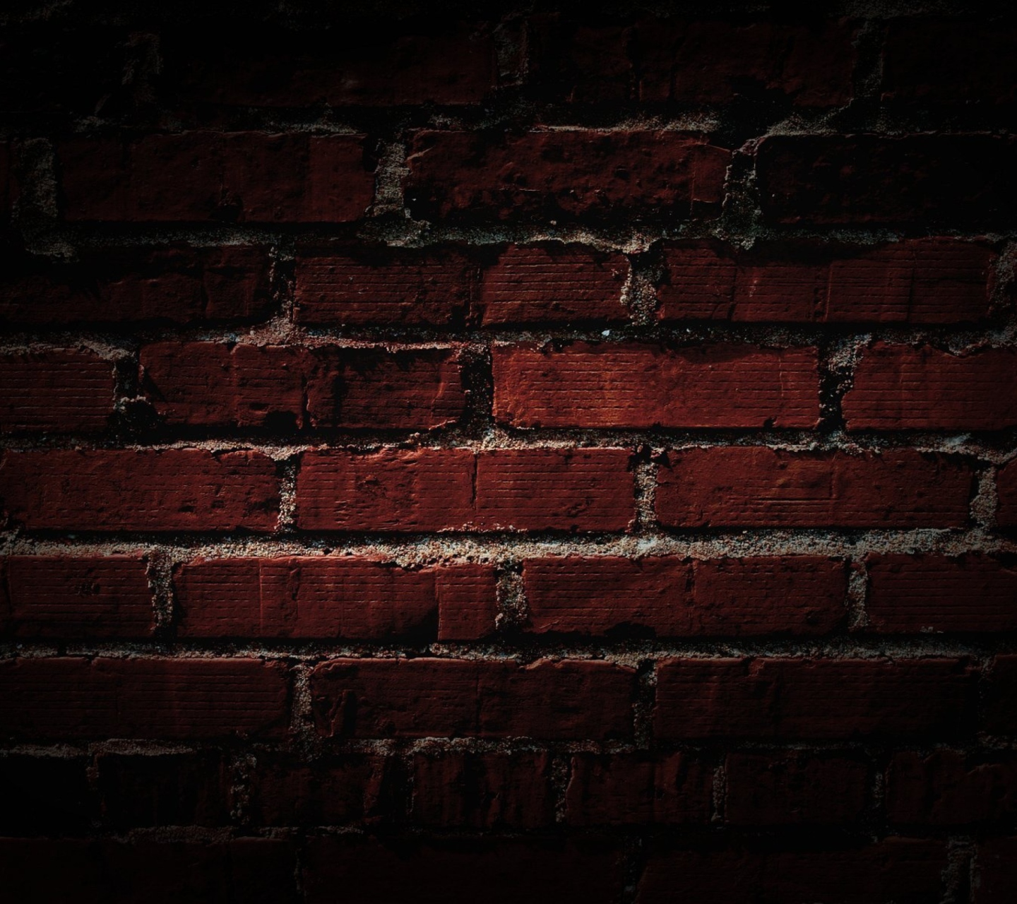 Red Brick Wall wallpaper 1440x1280
