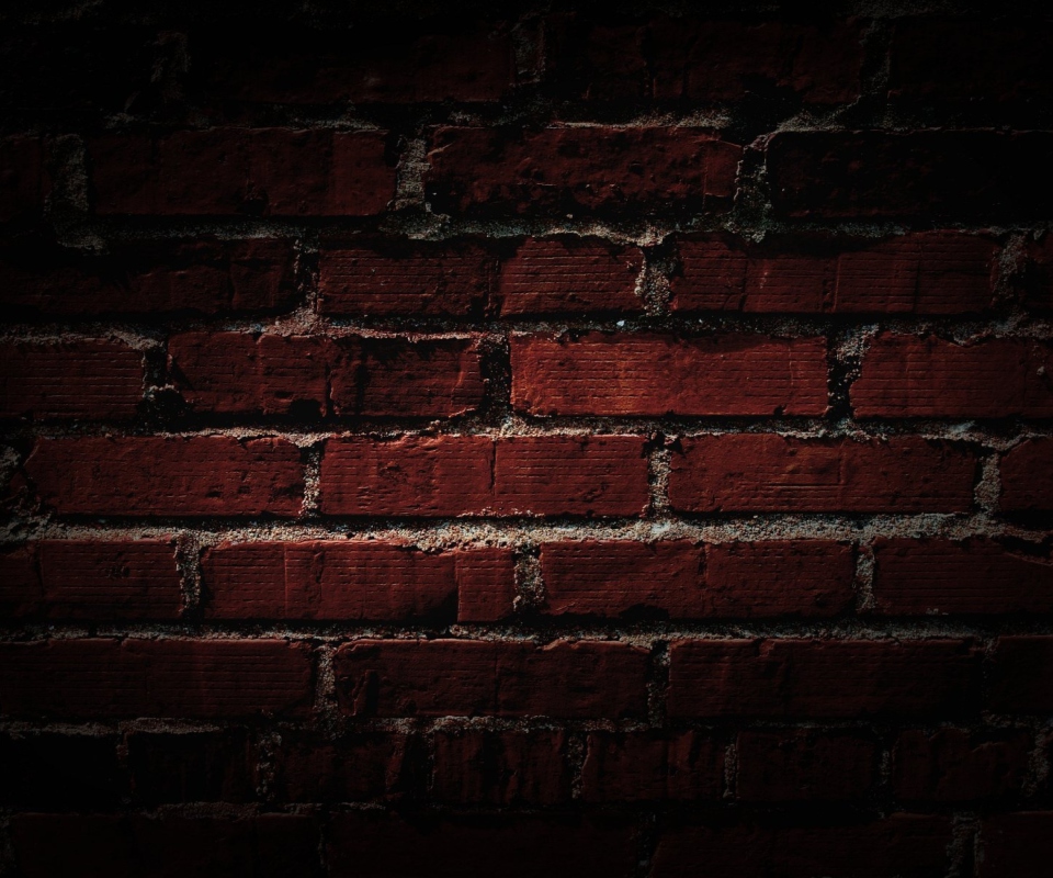 Fondo de pantalla Red Brick Wall 960x800