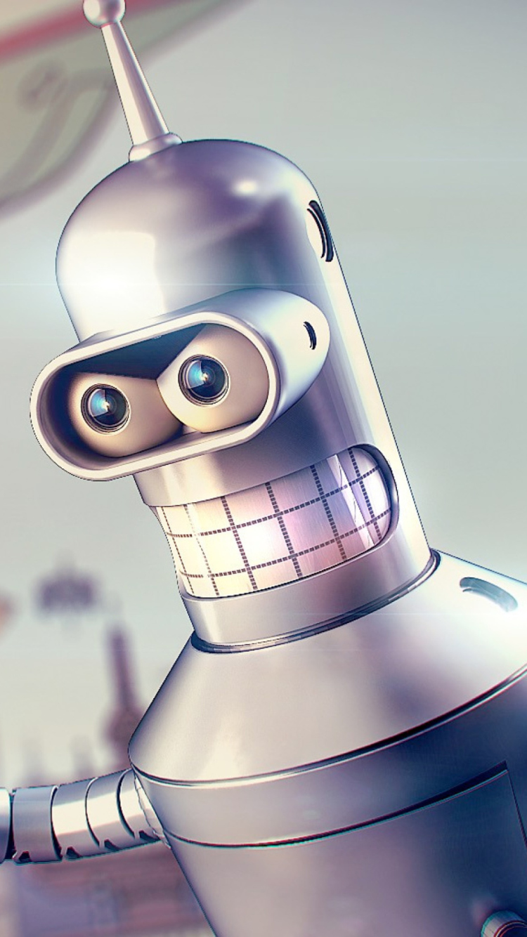 Fondo de pantalla Bender 750x1334