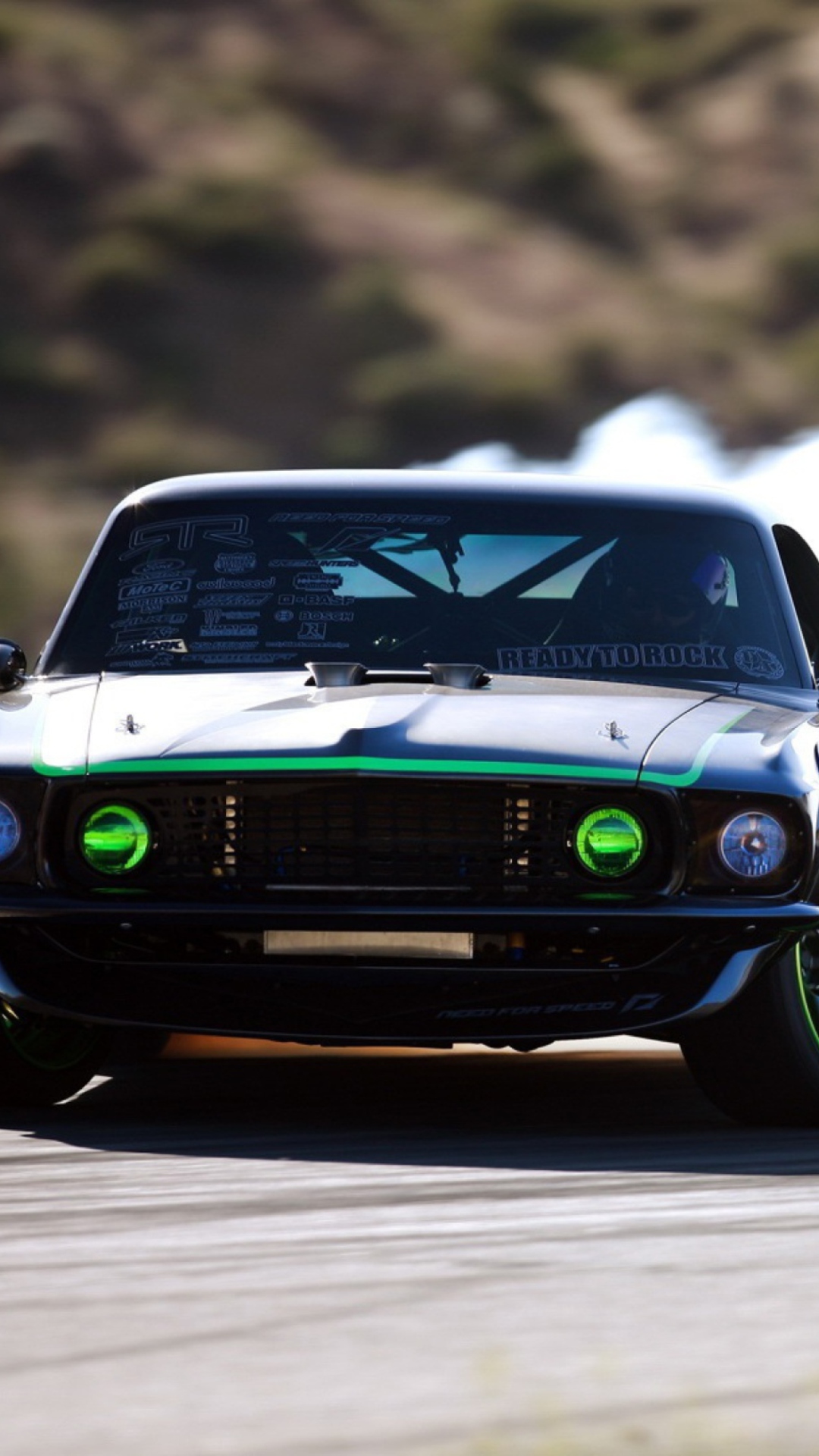 Screenshot №1 pro téma Ford Mustang Drifting 1080x1920