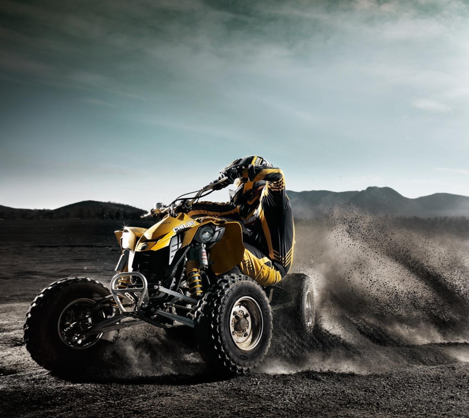 Screenshot №1 pro téma Quad Bike In Desert 960x854