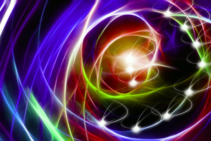 Abstraction chaos Rays wallpaper