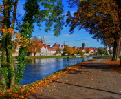 Screenshot №1 pro téma Ulm City in Baden Wurttemberg and Bayern 176x144