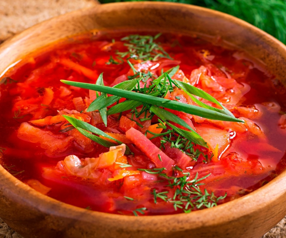 Обои Borscht Soup 960x800