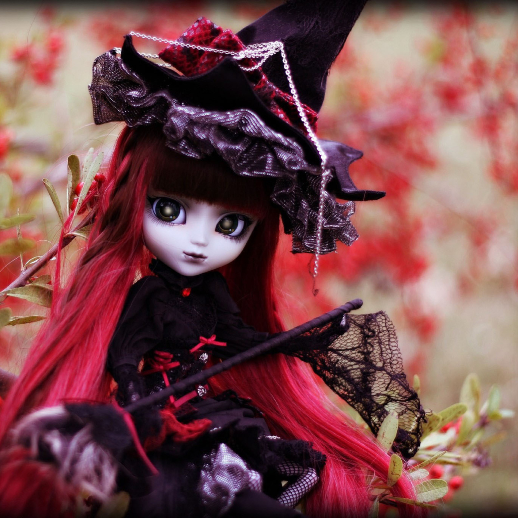 Screenshot №1 pro téma Gothic Doll 1024x1024