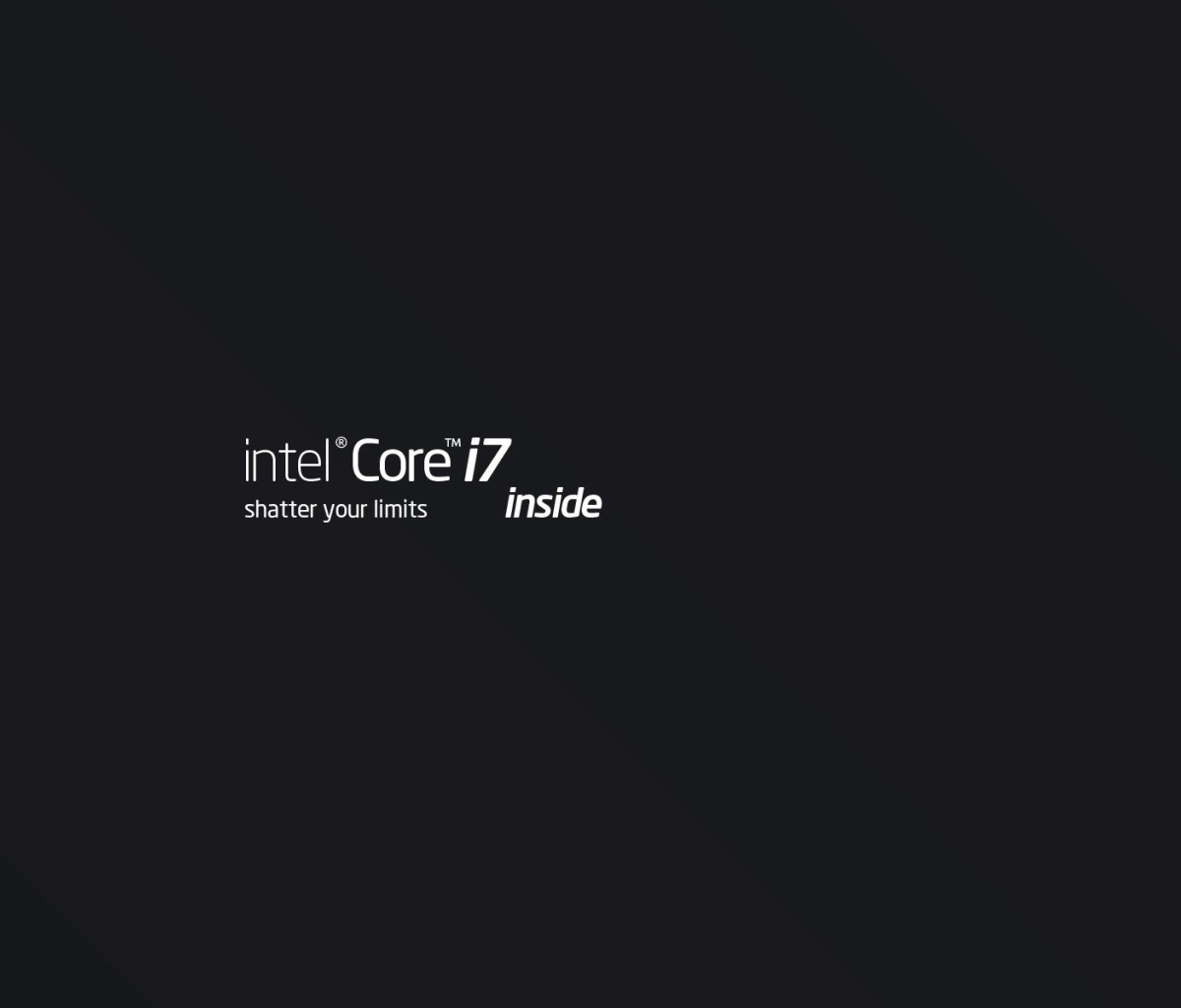 Обои 4th Generation Processors Intel Core i7 1200x1024