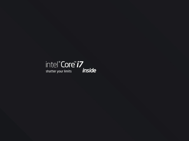 Fondo de pantalla 4th Generation Processors Intel Core i7 640x480